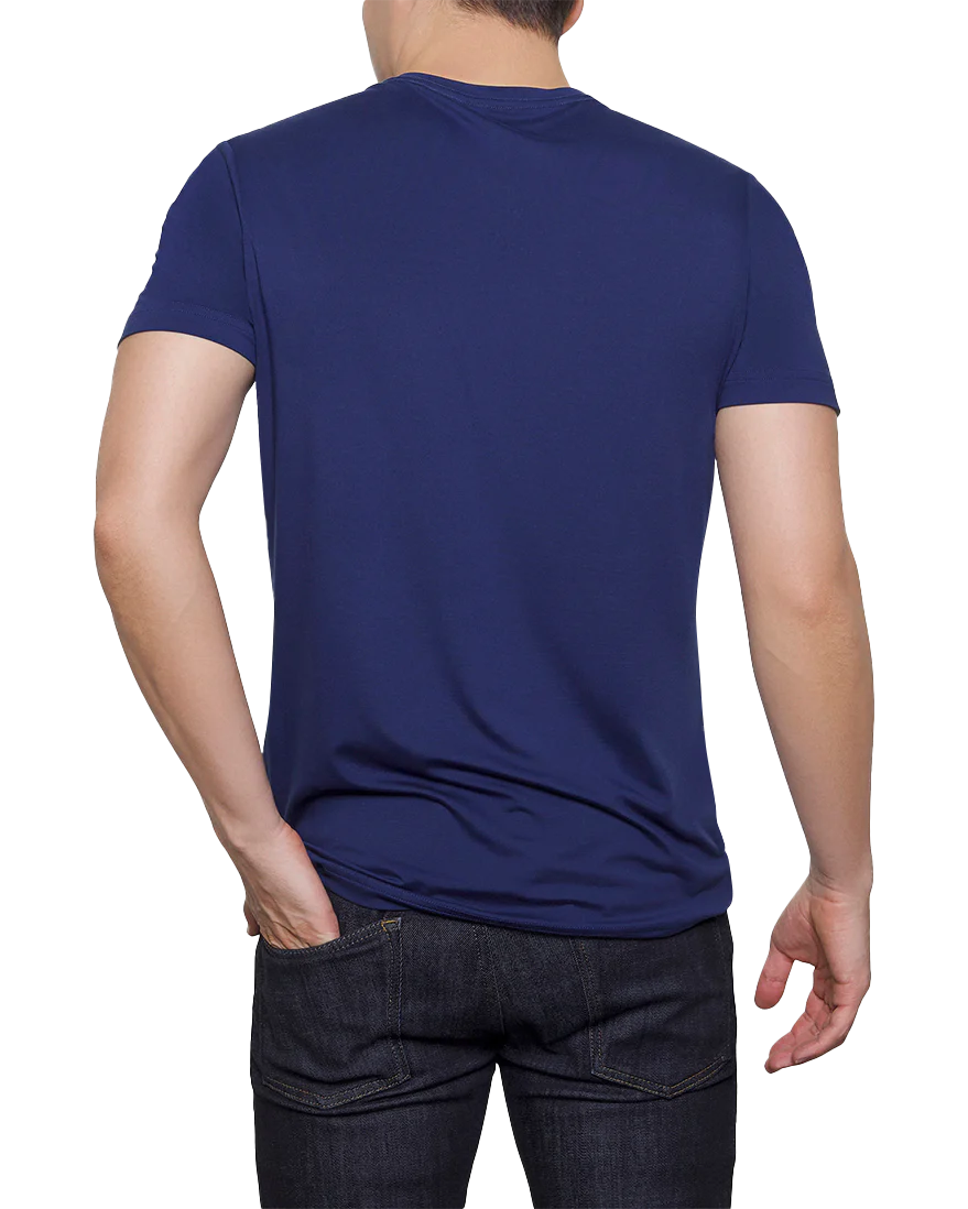 FINAL SALE - EcoSilver V Neck T Shirt - Image 8