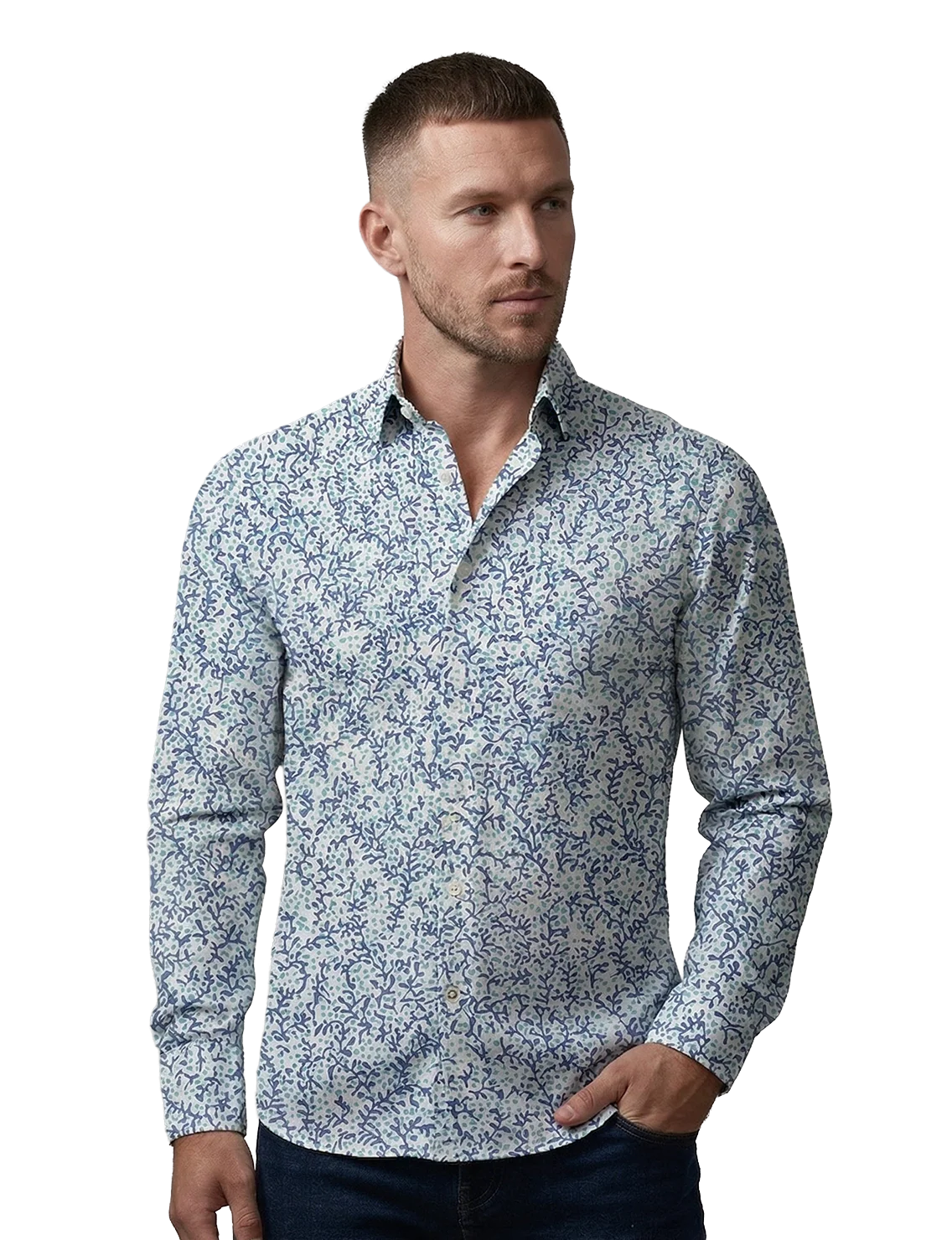 Venture Tech Dress Shirt - Trim Fit - Image 13